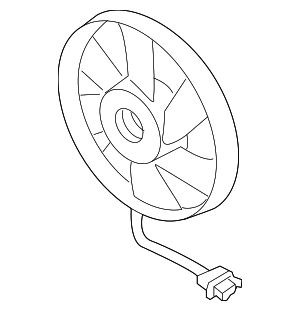 8E0959455N - Cooling System: Engine Cooling Fan Motor for Audi Image