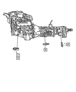 4868672AA - Electrical: Oil Pressure Switch for Mopar Image
