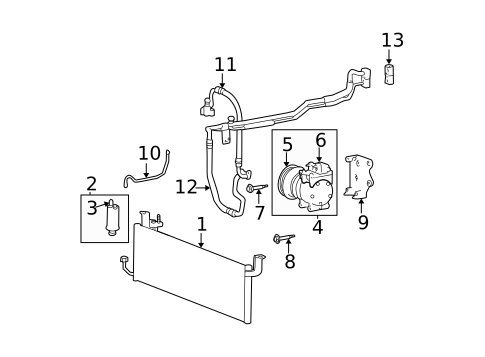 Switches & Sensors for 2004 Hyundai Sonata #1