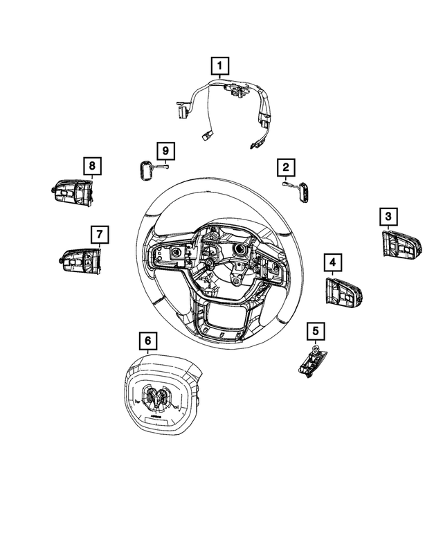 68379834AB - Electrical: Electronic Range Select Switch for Mopar Image
