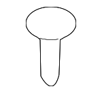 51439147825 - Body: Upper Quarter Trim Bolt for BMW: 128i, 135i, 135is Image