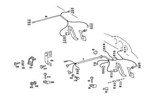 Electrical Parts Used for Transmission for 1984 Mercedes-Benz 380SL #0