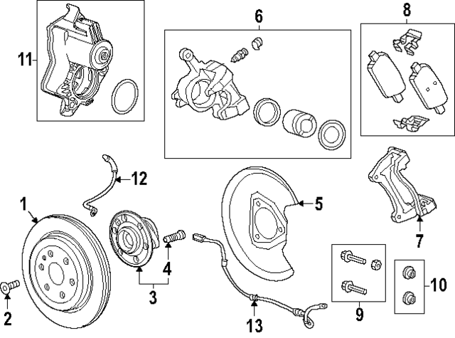 26502109 - : Part# 26502109 F (S)Hose for Buick: Enclave | Chevrolet: Traverse | GMC: Acadia Image
