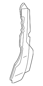 1Y0809223D - Body: Body B-Pillar for Volkswagen: Beetle Image