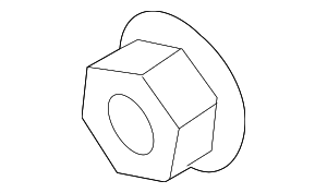 99908462901 - Body: Side Impact Sens Nut for Porsche Image