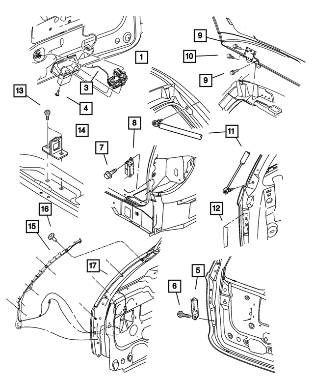 6503792 - : Hex Head Screw And Washer for Mopar Image