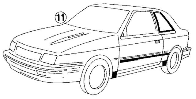 4366396 - Body: Black Out Tape for Mopar Image
