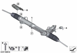 32105A41179 - Steering: Hydraulic Steering Gear for BMW Image