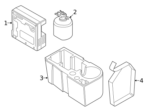 Air Compressor for 2017 BMW i3 #0