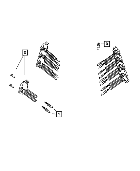 Ignition - Spark Plugs, Cables, Coils, and Glow Plugs for 2009 Dodge Challenger #0