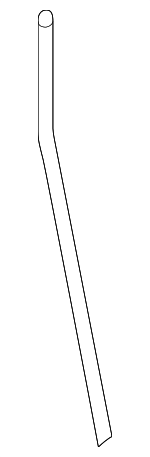 55033176 - Body: Link Rod for Dodge: B150, B1500, B250, B2500, B350, B3500 Image