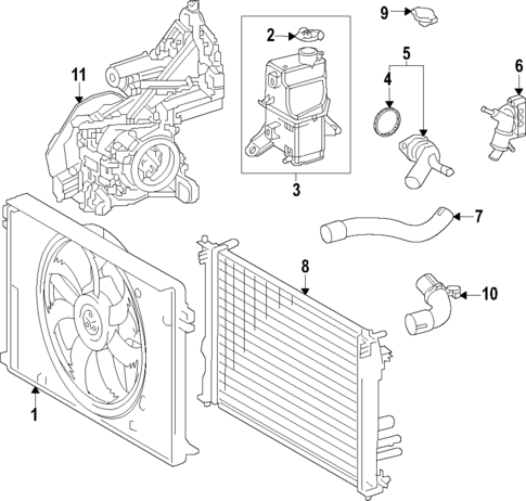 Water Pump for 2025 Toyota Crown Signia #1