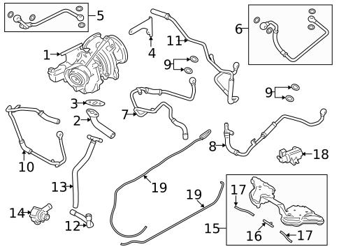 Turbo Charger for 2015 BMW 760Li #0