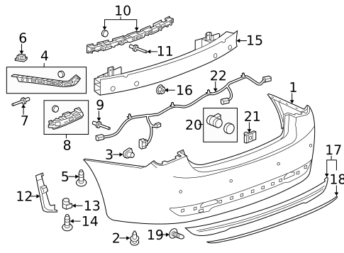 Parking Aid for 2014 Chevrolet Cruze #1