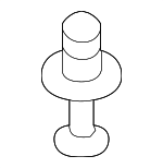 4G0867632 - Body: Headliner Clip for Audi Image