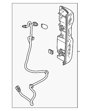 85821134 - : Lamp for Chevrolet: Silverado 1500, Silverado 1500 LTD Image
