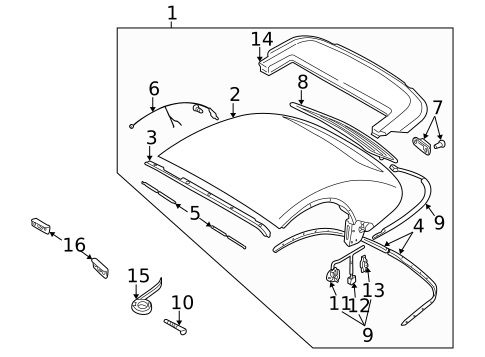 Cover & Components for 2006 Audi TT Quattro #0