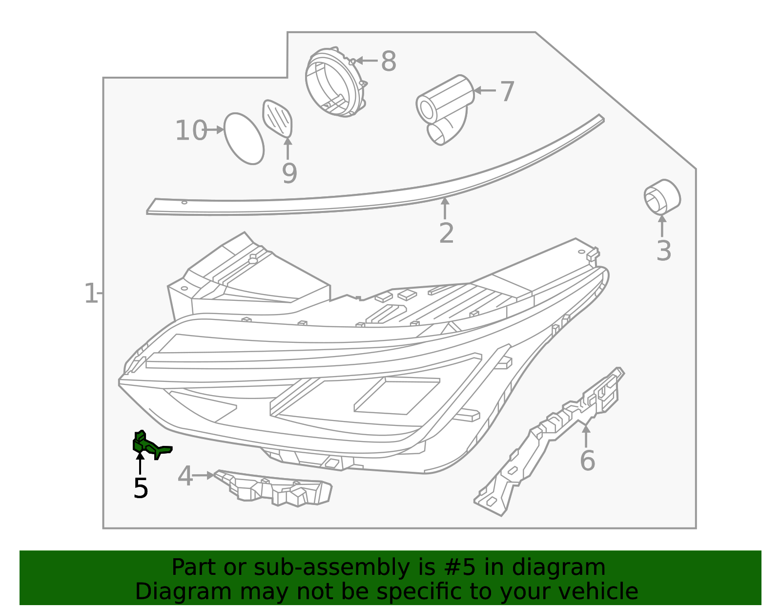 92158-CV000 - Inner Bracket 2022-2024 Kia EV6 | Kia.Parts Store
