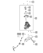 6MD101X9AD - 948TE; 9-Speed; Automatic Transmission: Transmission Shifter for Mopar Image image