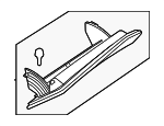 51169863833 - Body: Lid for BMW Image