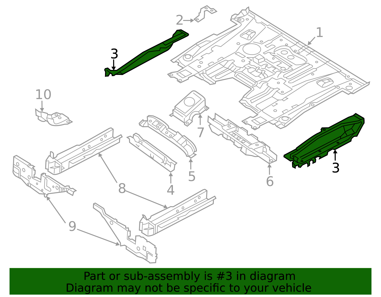 19317081 - 2015-2018 Chevrolet City Express - Driver Side Front Engine ...