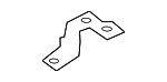 19317064 - Body: Front Floor Pan Bracket for GM Image