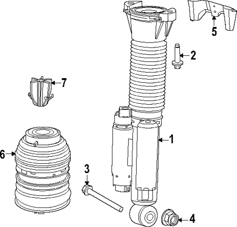 Shocks & Components for 2025 Mercedes-Benz E450 #2