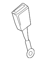 3D0857755GMCZ - Electrical: Buckle End for Volkswagen Image