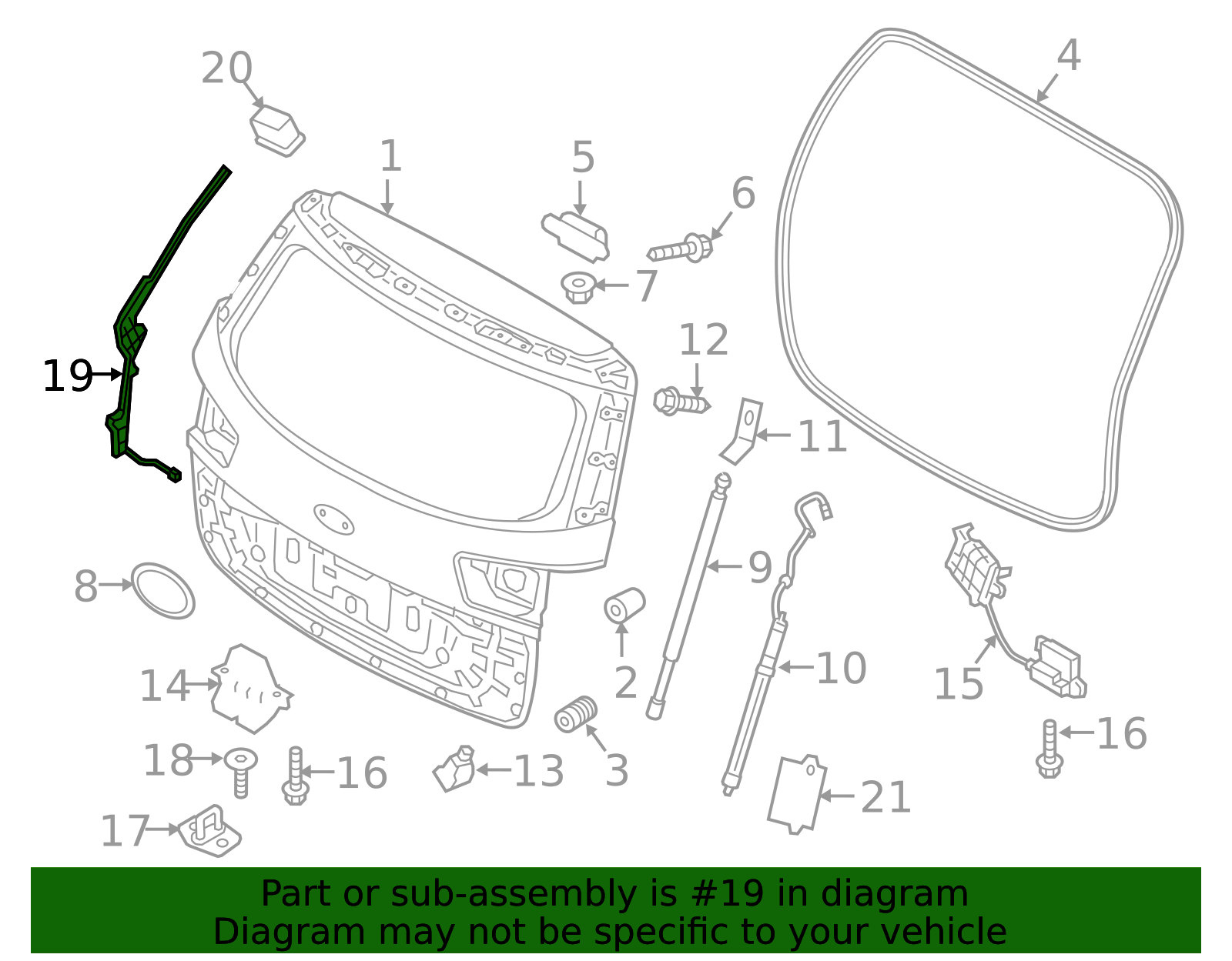 83130-A9100 - Object Sensor 2015-2021 Kia Sedona | Kia.Parts Store
