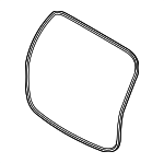 87321A9000 - : Weather-Strip On Body for Kia: Sedona Image