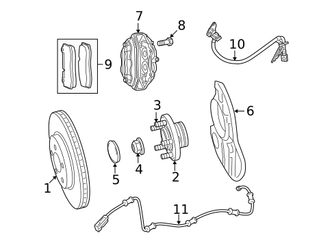 Rear Brakes for 2015 Dodge Challenger #2