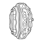 68590638AA - : Disc Brake Caliper for Dodge: Challenger, Charger Image