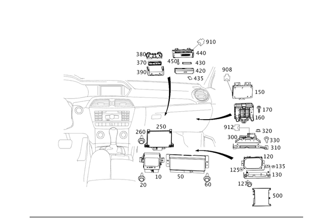 1669006215 - Electrical Equipment and Instruments: Control Unit for Mercedes-Benz Image