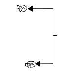 1472024006S - Cooling System: Lower Hose Clamp for Genesis: Electrified G80, Electrified GV70, G70, G80, G90, GV70, GV80, GV80 Coupe | Hyundai: Elantra, Elantra GT, Genesis, Ioniq, Palisade, Santa Fe, Santa Fe Sport, Sonata, Tucson, Veloster Image
