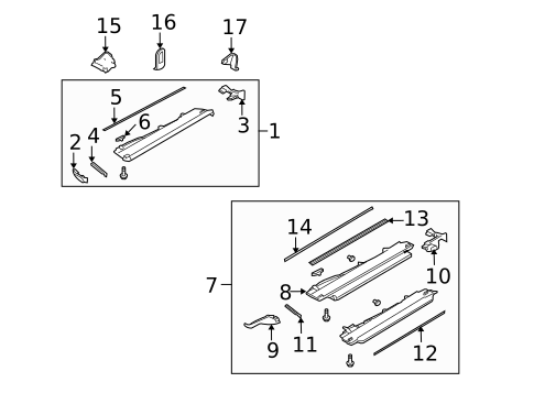 Running Board for 2005 Porsche Cayenne #0