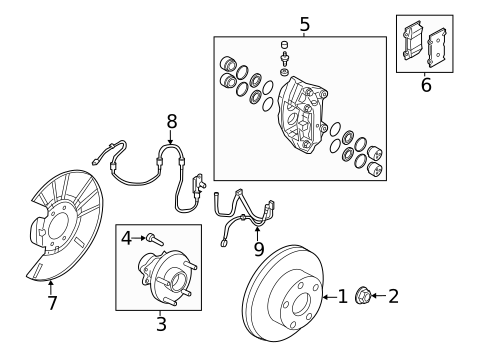 Front Brakes for 2012 INFINITI M56 #11