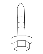 N0195038 - Transmission: Automatic Transmission Mount Bolt for Audi Image