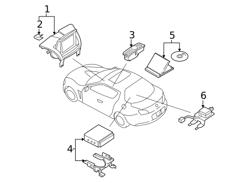 Navigation System for 2007 Mazda RX-8 #0
