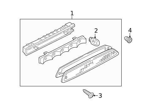 Bulbs - Chassis for 2010 Mercury Mariner #5