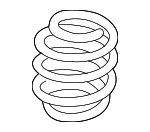 246324250464 - : Helical Spring for Mercedes-Benz Image