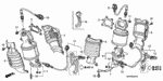 36538RDMA01 - Engine: CLIP, WIRE HARNESS for Honda Image