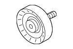 6M260938J - Cooling System: Idler Pulley for Audi: A6 allroad, A6 Quattro, A7 Sportback, A8 Quattro, Q7, Q8, RS Q8, RS6 Avant, RS7 Sportback, S4, S5, S5 Sportback, S8, SQ5, SQ5 Sportback, SQ7, SQ8 Image