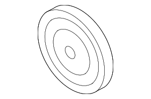 3G145291 - Cooling System: Accessory Drive Belt Idler Pulley Cap for Audi Image