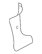 RC47XDVAE - Body: Kick Panel Trim for Chrysler: Sebring | Dodge: Stratus Image