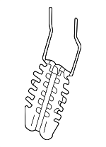 727500C010 - Body: Seat Frame Spring for Toyota Image