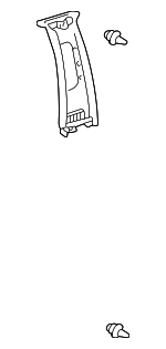 62420AC030B1 - Body: Center Pillar Trim for Toyota: Avalon Image