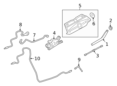 Wipers for 2023 Land Rover Range Rover Evoque #1