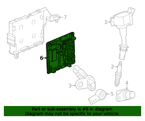 2024-2026 GM Engine Control Module (ECM) 12733825 GM | GMPartsDirect.com