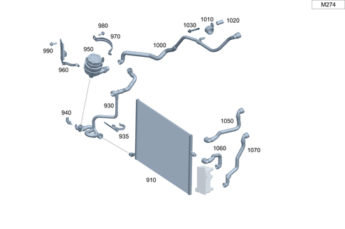 Air Pump, Water Pump and Detachable Parts for 2018 Mercedes-Benz E300 #0
