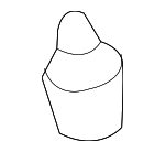 MR288769 - : Hood Bumper for Mitsubishi: Eclipse Cross, Lancer, Mirage, Outlander, Outlander PHEV, Outlander Sport Image